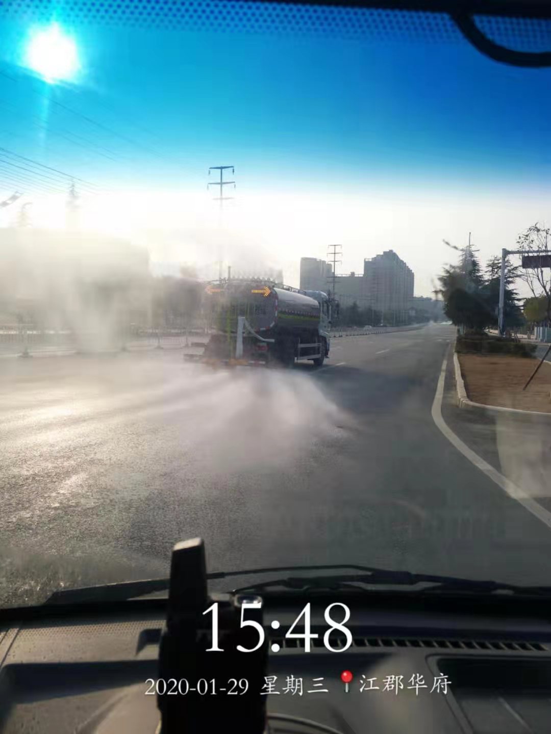 抗疫一线丨星空电竞环境15台清洁消毒车开始作业